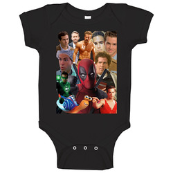 Ryan Reynolds Movies Mashup Hollywood Actor Super Fan Onesie Baby One Piece Ryan Reynolds Movies Mashup Hollywood Actor Super Fan Onesie Baby One Piece