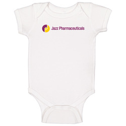Jazz Pharmaceuticals Plc Nasdaq Company Logo Employee Fan Onesie Baby One Piece Jazz Pharmaceuticals Plc Nasdaq Company Logo Employee Fan Onesie Baby One Piece