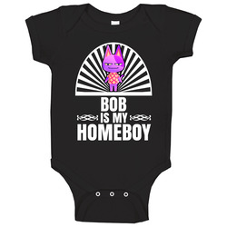 Bob Is My Homeboy Animal Crossing New Horizons Character Video Game Fan Onesie Baby One Piece Bob Is My Homeboy Animal Crossing New Horizons Character Video Game Fan Onesie Baby One Piece