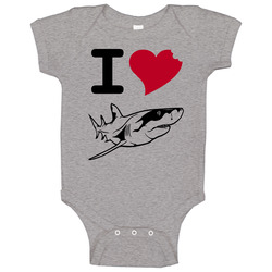 I Love Sharks Awesome Shark Week Onesie Baby One Piece I Love Sharks Awesome Shark Week Onesie Baby One Piece