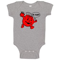 Kool Aid Oh Yeah Most Memorable Ad Slogan Raglan Onesie Baby One Piece
