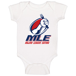 Major League Eating Onesie Baby One Piece Major League Eating Onesie Baby One Piece