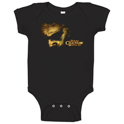 Texas Chainsaw Massacre Horror Cult Movie Onesie Baby One Piece Texas Chainsaw Massacre Horror Cult Movie Onesie Baby One Piece