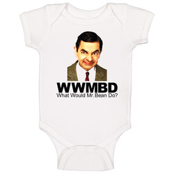 What Would Mr Bean Do Onesie Baby One Piece What Would Mr Bean Do Onesie Baby One Piece