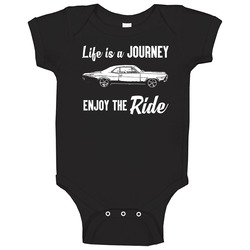1966 Pontiac Tempest Le Mans Sprint Enjoy The Ride Vintage Car Fan Onesie Baby One Piece