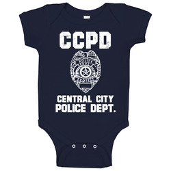Central City Police Department Dept Ccpd Officer Inspired Custom City Unisex Onesie Baby One Piece Central City Police Department Dept Ccpd Officer Inspired Custom City Unisex Onesie Baby One Piece