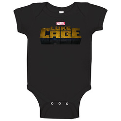 Luke Cage Logo Netflix Original Fan Onesie Baby One Piece Luke Cage Logo Netflix Original Fan Onesie Baby One Piece