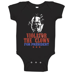 Violator The Clown Spawn For President Ugly Movie Villain Fan Onesie Baby One Piece Violator The Clown Spawn For President Ugly Movie Villain Fan Onesie Baby One Piece