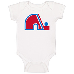 Quebec Nordiques World Hockey Association Retro Team Logo Onesie Baby One Piece Quebec Nordiques World Hockey Association Retro Team Logo Onesie Baby One Piece