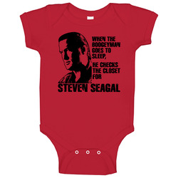 Steven Seagal Boogeyman Mma Movie Funny Fan Onesie Baby One Piece Steven Seagal Boogeyman Mma Movie Funny Fan Onesie Baby One Piece