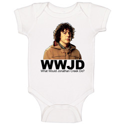 Jonathan Creek Mystery Onesie Baby One Piece Jonathan Creek Mystery Onesie Baby One Piece