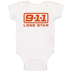 911 Lone Star Tv Show Logo Onesie Baby One Piece 911 Lone Star Tv Show Logo Onesie Baby One Piece