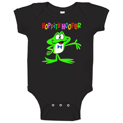 Hoppity Hooper Retro Cartoon Character Onesie Baby One Piece Hoppity Hooper Retro Cartoon Character Onesie Baby One Piece