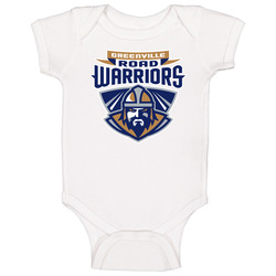 Greenville Road Warriors Hockey Logo Onesie Baby One Piece Greenville Road Warriors Hockey Logo Onesie Baby One Piece