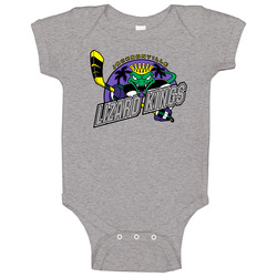 Jacksonville Lizard Kings Hockey Echl Onesie Baby One Piece Jacksonville Lizard Kings Hockey Echl Onesie Baby One Piece