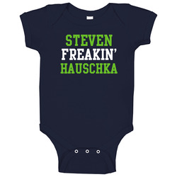 Steven Freakin' Hauschka Seattle Football Player Cool Fan Onesie Baby One Piece Steven Freakin' Hauschka Seattle Football Player Cool Fan Onesie Baby One Piece