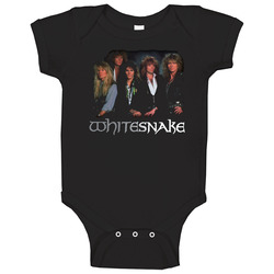 Whitesnake Rock Music Band Onesie Baby One Piece Whitesnake Rock Music Band Onesie Baby One Piece