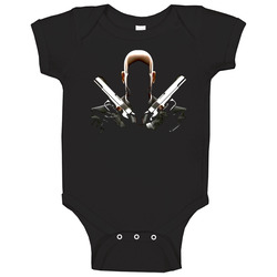Agent 47 Hitman Video Game Onesie Baby One Piece Agent 47 Hitman Video Game Onesie Baby One Piece