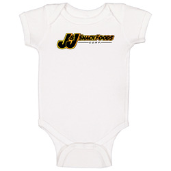 J And J Snack Foods Corp Nasdaq Company Logo Employee Fan Onesie Baby One Piece J And J Snack Foods Corp Nasdaq Company Logo Employee Fan Onesie Baby One Piece