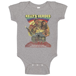 Kellys Heroes Vintage Movie Onesie Baby One Piece Kellys Heroes Vintage Movie Onesie Baby One Piece