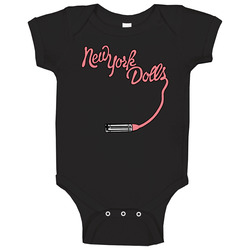 New York Dolls Punk Rock Retro Onesie Baby One Piece New York Dolls Punk Rock Retro Onesie Baby One Piece
