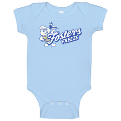 Fosters Freeze Burbank California Restaurant Onesie Baby One Piece