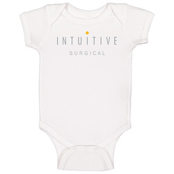 Intuitive Surgical Inc Nasdaq Company Logo Employee Fan Onesie Baby One Piece Intuitive Surgical Inc Nasdaq Company Logo Employee Fan Onesie Baby One Piece