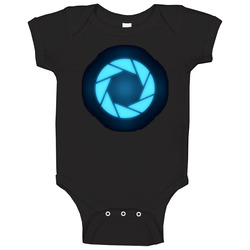 Portal Aperture Science Gaming Onesie Baby One Piece Portal Aperture Science Gaming Onesie Baby One Piece