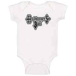 Headbangers Ball Retro 80s Tv Show Logo Fan Onesie Baby One Piece Headbangers Ball Retro 80s Tv Show Logo Fan Onesie Baby One Piece