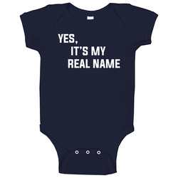 Chevy Chase Yes Its My Real Name Onesie Baby One Piece Chevy Chase Yes Its My Real Name Onesie Baby One Piece