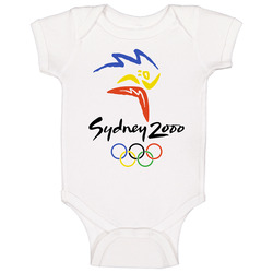Sydney 2000 Summer Olympics Onesie Baby One Piece Sydney 2000 Summer Olympics Onesie Baby One Piece