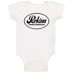 Perkins Family Restaurant Favourite Food Onesie Baby One Piece