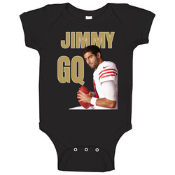 Jimmy Gq Jimmy Garoppolo San Francisco Football Fan Onesie Baby One Piece