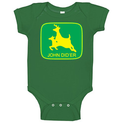 John Did'er Parody Funny Onesie Baby One Piece John Did'er Parody Funny Onesie Baby One Piece