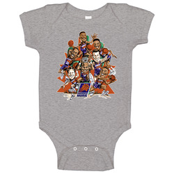 Charles Barkley Phoenix Basketball Onesie Baby One Piece Charles Barkley Phoenix Basketball Onesie Baby One Piece
