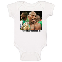 Floyd Mayweather Jr Boxing Onesie Baby One Piece Floyd Mayweather Jr Boxing Onesie Baby One Piece
