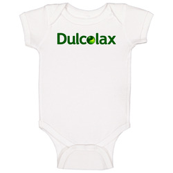 Dulcolax Best Over The Counter Medication Logo Onesie Baby One Piece Dulcolax Best Over The Counter Medication Logo Onesie Baby One Piece