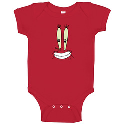 Mr Krabs Smiling Face Halloween Spongebob Costume Onesie Baby One Piece Mr Krabs Smiling Face Halloween Spongebob Costume Onesie Baby One Piece
