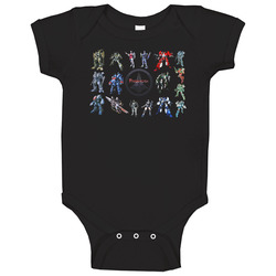 Robotech Cartoon Anime Television Show Onesie Baby One Piece