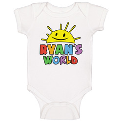 Ryan's World Logo Youtube Toy Reviewer Onesie Baby One Piece Ryan's World Logo Youtube Toy Reviewer Onesie Baby One Piece