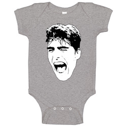 Luka Garza Big Head Mouth Open University Of Iowa Basketball Fan Raglan Onesie Baby One Piece Luka Garza Big Head Mouth Open University Of Iowa Basketball Fan Raglan Onesie Baby One Piece