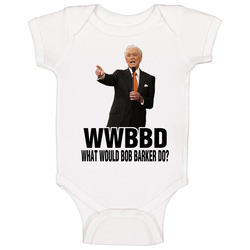Wwd Bob Barker Price Is Right Onesie Baby One Piece Wwd Bob Barker Price Is Right Onesie Baby One Piece