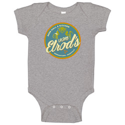 Von Elrod's Beer Hall & Kitchen Nashville Tennessee Top Restaurants Food Fan Lover Foodie Onesie Baby One Piece