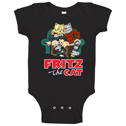 Fritz The Cat Movie Onesie Baby One Piece Fritz The Cat Movie Onesie Baby One Piece