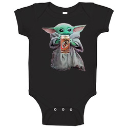 Baby Yoda The Child Mandalorian A W Root Beer Soda Pop Drink Onesie Baby One Piece Baby Yoda The Child Mandalorian A W Root Beer Soda Pop Drink Onesie Baby One Piece