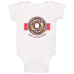 Shipley Donuts Bakery Cafe Logo Tea Coffee Mug Onesie Baby One Piece Shipley Donuts Bakery Cafe Logo Tea Coffee Mug Onesie Baby One Piece
