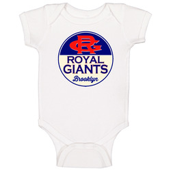 Brooklyn Royal Giants Cubans Negro Baseball League Team Retro Onesie Baby One Piece Brooklyn Royal Giants Cubans Negro Baseball League Team Retro Onesie Baby One Piece