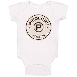 Pieology Pizzeria Cool Pizza Restaurant Brand Logo Onesie Baby One Piece Pieology Pizzeria Cool Pizza Restaurant Brand Logo Onesie Baby One Piece