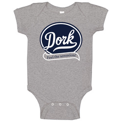 Dork Feel The Sensation York Peppermint Pattie Parody Onesie Baby One Piece Dork Feel The Sensation York Peppermint Pattie Parody Onesie Baby One Piece