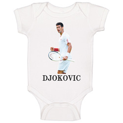 Novak Djokovic Tennis Onesie Baby One Piece Novak Djokovic Tennis Onesie Baby One Piece